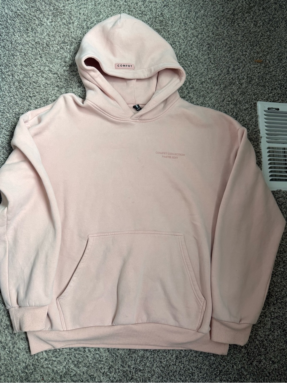 Comfrt hoodie pastel